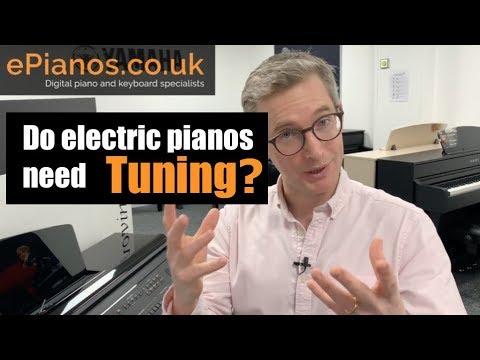 YouTube video about: How to tune an electric piano?