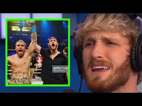 LOGAN PAUL SPEAKS ON JAKE PAUL VS ANESON GIB FIGHT