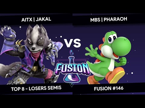 Fusion #146 -Jakal (Wolf) vs Pharaoh (Yoshi) - Top 8 - Losers Semis