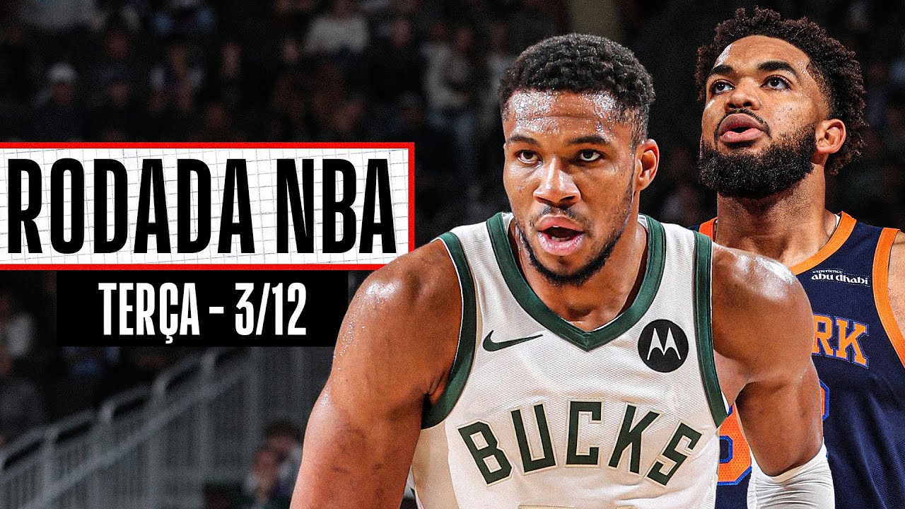 GIANNIS E TOWNS decidem; BUCKS E KNICKS avançam invictos na NBA Cup - Rodada 3/12