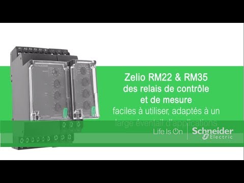 Zelio RM22 & RM35 : des relais de contrôle et de mesure faciles à utiliser, adaptés à un large éventail d'applications