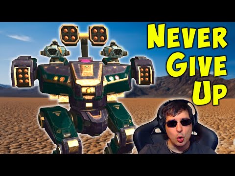 NEVER GIVE UP! War Robots on My Own Account - WR Fun Gameplay