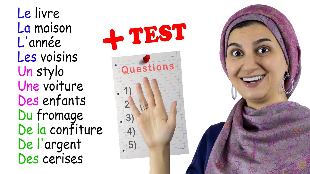 TOUS les ARTICLES en 15 MIN 🕒 : (Défini / Indéfini / Partitif / Contracté)+ EXERCICE