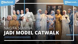 Nagita Slavina Melenggang di Catwalk, Jadi Model Bareng Istri Ridwan Kamil