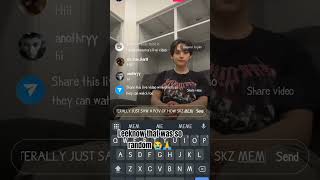Download lagu it hadn't even been 1 minute and he ended his live 😭🙏 #leeknow #leeminho #straykids mp3
