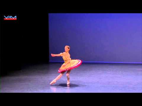 Raymonda Variation Natalia Maria Cimpeanu La Sylphide Studio Dans YAGP 2014 semifinal european Bruxe
