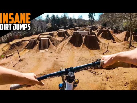 THESE MTB DIRT JUMPS ARE INSANE NOW!! INSTA360 ONE RS