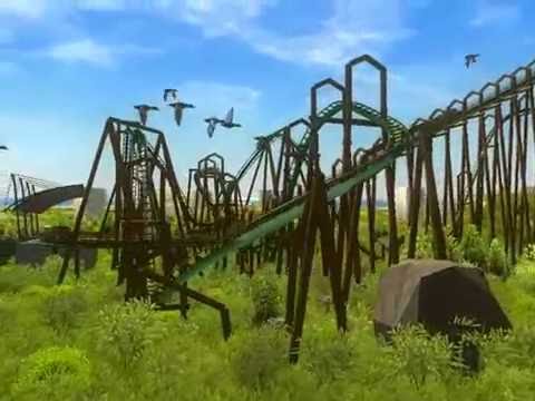 RCT3 Coaster "The Green Hell"