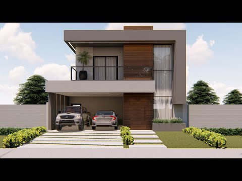 Tour pela Fachada - Casa Sobrado com Área de Lazer completa e 4 dormitórios