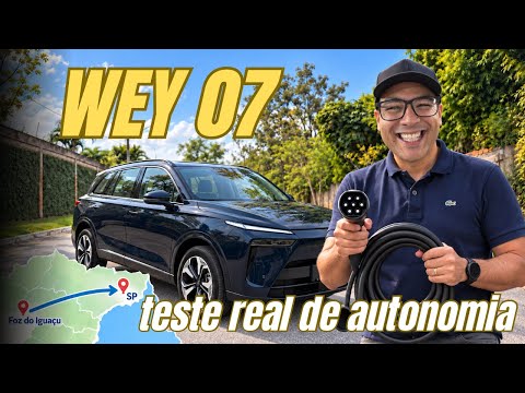 GWM WEY 07: teste real de autonomia após 2.500km de VIAGEM