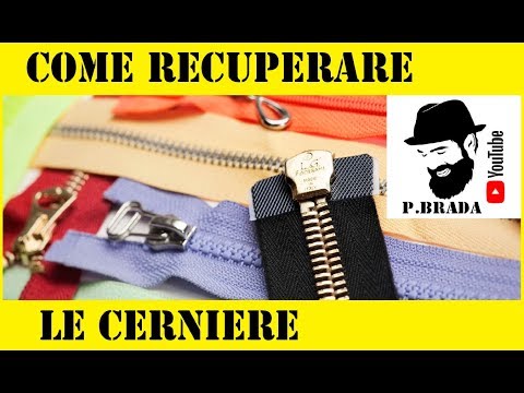 2 CHIUSURE ZIP CERNIERE LAMPO INVISIBILI ABITI LEGG LUNGHEZZA 20 cm VARI COL.