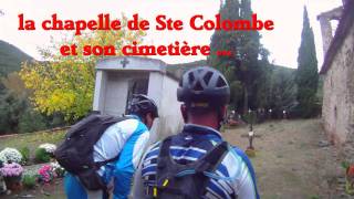 preview picture of video 'vtt chapelle Ste Colombe ; Malakoff 7-11-2011'