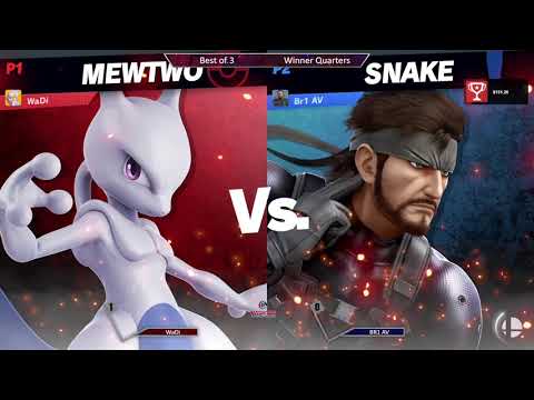 Lagspike 41 - WaDi (Mewtwo) vs BR1 AV (Snake)
