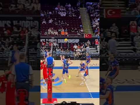 Tom Koops Cross Court Line Shot #netherlands #fivb #fivbworldcup #netherlandsvolleyball #volleyball