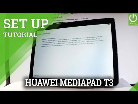 Activation & Configuration in HUAWEI MEDIAPAD T3 - Setup Process