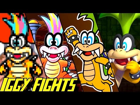 Evolution of Iggy Koopa Battles (1988-2017)
