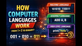 How Computer Languages Work | Binary, Assembly & High Level Explained Simply