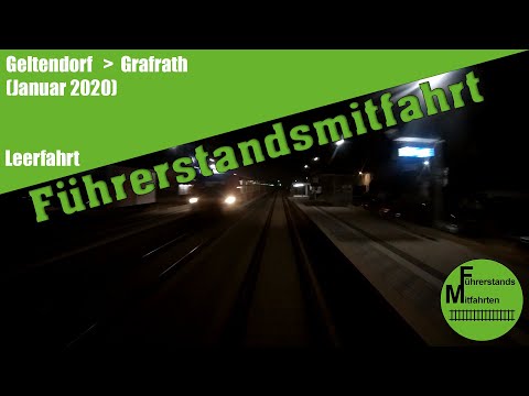 [Germany] train cab ride 2020 * S-Bahn Munich * Geltendorf - Grafrath