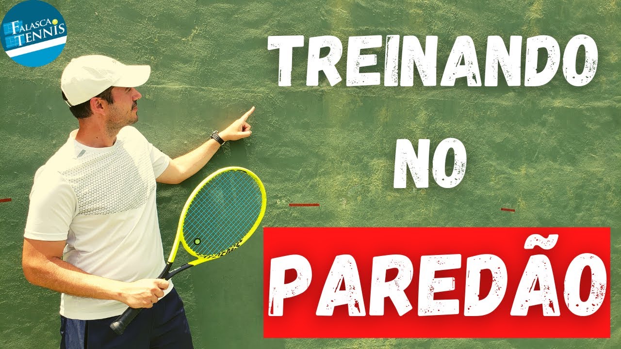 Como TREINAR tênis no PAREDÃO    |    Falasca Tennis