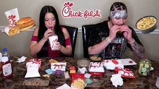 BIZZY BONE TRIES CHICK-FIL-A FOR THE FIRST TIME (MUKBANG)