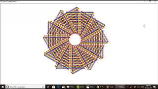 Python Turtle Graphics Rainbow Triangle Design 1