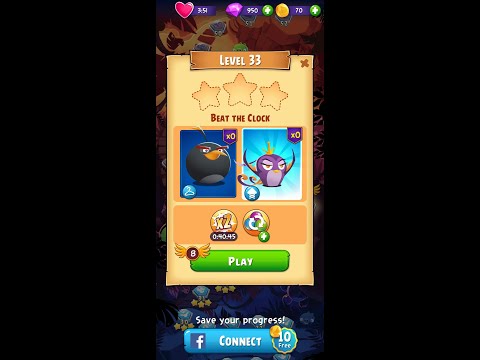 Angry Birds POP Level 33