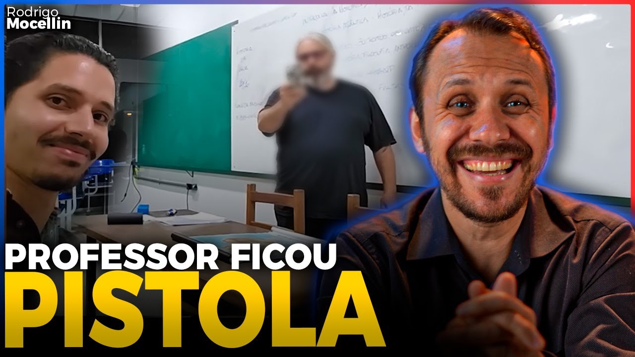 Aluno enfurece professor ao mostrar doutrinação | Pastor Rodrigo Mocellin