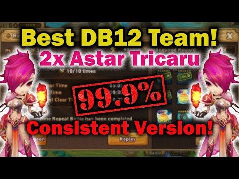 31 Sec Avg Team! DB12 - 99.9% Consistent! 2x Astar Tricaru - Summoners War