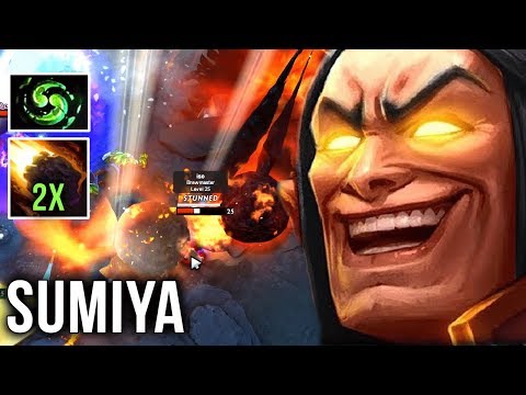 Sumiya Back to Invoker TOP-1 Player Dotabuff Invoker Refresher Styling - Dota 2 EPIC Gameplay