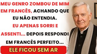 Meu Genro Zombou Do Meu “Presente Barato” – Respondi Em Francês Perfeito