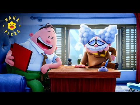 Meeting Professor Poopypants (New Teacher Scene) | Captain Underpants