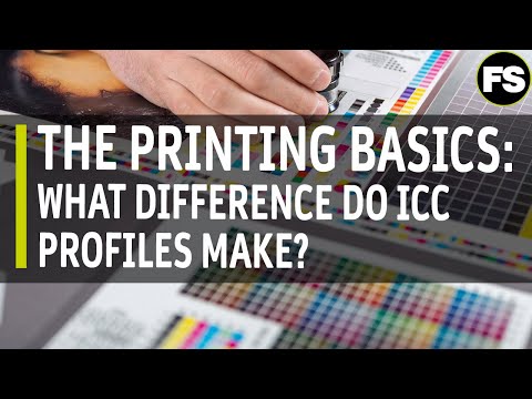 The Basics: What are ICC Profiles? - Fotospeed | Paper for Fine Art & Photography
