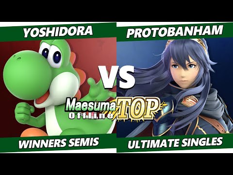 MaesumaTOP #10 - Yoshidora (Yoshi) Vs. ProtoBanham (Lucina, Min Min) SSBU Ultimate Tournament