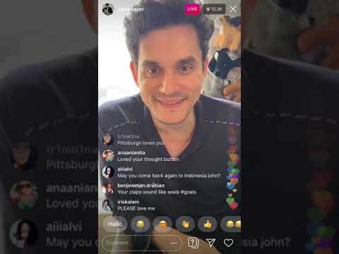 Current Mood S02 E09 - John Mayer Instagram Live (4/8/2019) Live from Hong Kong