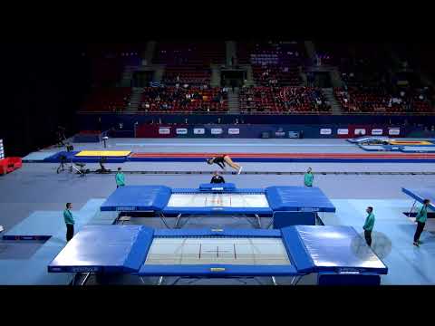 DAVIDSON Madaline (NZL) W - 2022 Trampoline Worlds, Sofia (BUL) - Q Trampoline Exercise 2