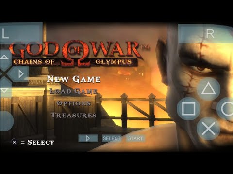 God of War Chains of Olympus PPSSPP Android Walkthrough Gameplay Part 1 - INTRO (Full Game)