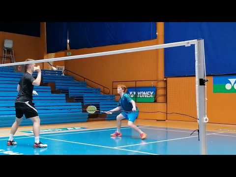 Badminton training for juniors with Kasper Antonsen, Gentofte Badminton Klub - tactical training