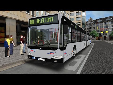 Im Auftrag der VHH in Hamburg unterwegs! - Hamburg Linienupdate - OMSI 2