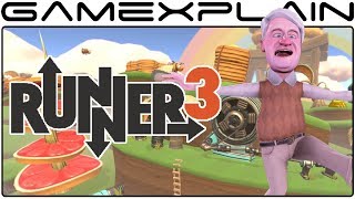 The Voice of Mario, Charles Martinet, is a Playable Character in Runner 3!