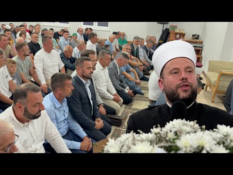 Emotivan govor hafiza AMMARA BAŠIĆA na Diviču, Allah voli zajedništvo, a mi smo oni koje Allah voli!