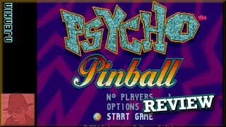 Psycho Pinball - on the SEGA Genesis / Mega Drive - with Commentary !!