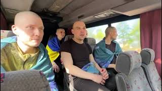 Ким поделился видео с вернувшимися из плена николаевскими морпехами