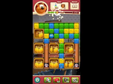 Toon Blast Level 2895 - NO BOOSTERS 🐻🐺🐱 | SKILLGAMING ✔️