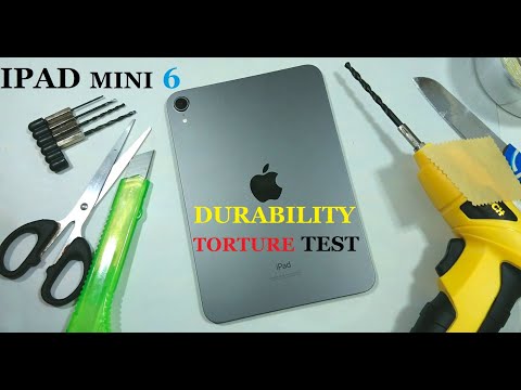 IPAD MINI 6 TORTURE DURABILITY SCRATCH TEST