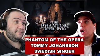 PHANTOM OF THE OPERA (OFFICIAL VIDEO) - Tommy Johansson - TEACHER PAUL REACTS