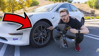 How to EASILY Install Tesla Model 3 Aero Wheel Cap Kit