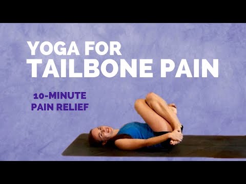Yoga for TAILBONE PAIN - 10 Min Relief for Lower Spine and Coccyx