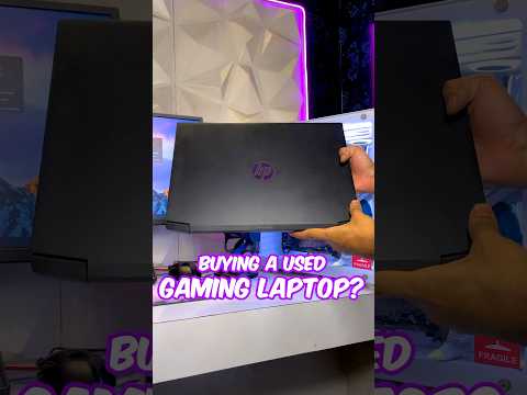 Don’t Buy a Used Gaming Laptop Without Checking This!💻⚠️#shorts #youtubeshorts #trending #gaming