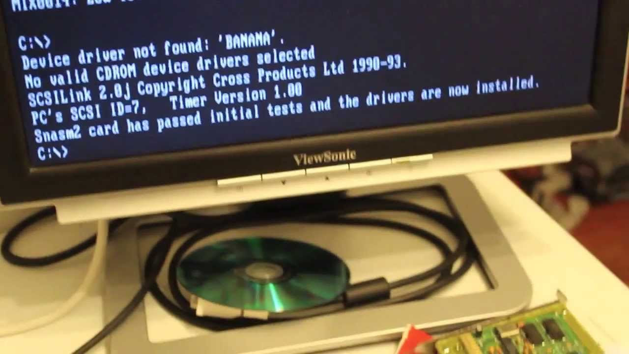 SNASM2 ISA Card on a Pentium-class Motherboard