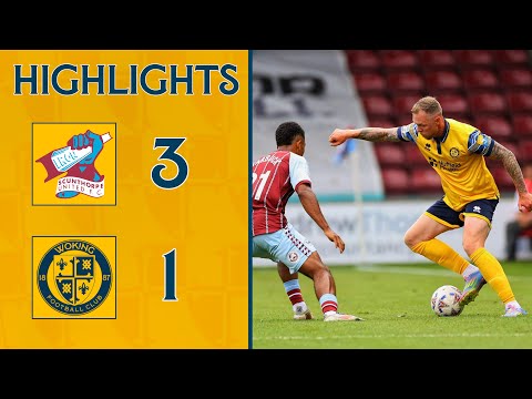 Scunthorpe United 3-1 Woking | Match Highlights